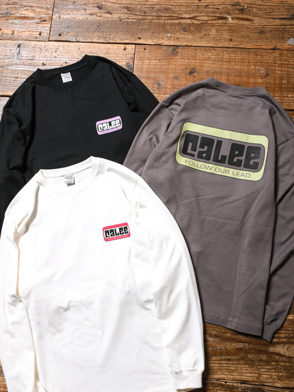 CALEE 「 CALEE BOX LOGO L/S T-SHIRT 」 プリントロンティー MASH UP 