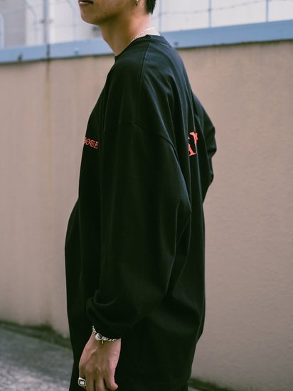 新品 ロンＴ　AntidoteBuyersClub FadeWash サイズL ANTIDOTE BUYERS CLUB/Fade Wash L/S Tee（Grim Reaper）（Black