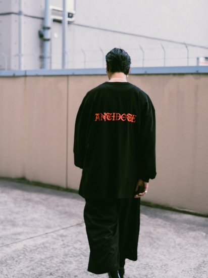 ANTIDOTE BUYERS CLUB 「Over Sized Logo L/S Tee」 オーバーサイズ