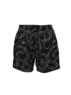 CALEE 「R/P ALLOVER SNAKE PATTERN EASY SHORTS ＜LIMITED 