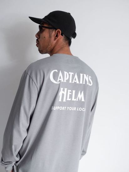 CAPTAINS HELM 「#37.5™ TECH CONFORMITY LOGO LS TEE」 37.5&