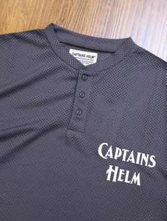 CAPTAINS HELM 「#HENLEY NECK MESH TEE」 ヘンリーネック
