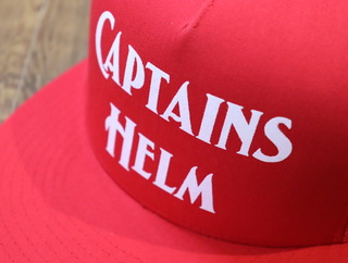 CAPTAINS HELM 「 #LOGO MESH CAP 」 5パネル メッシュキャップ