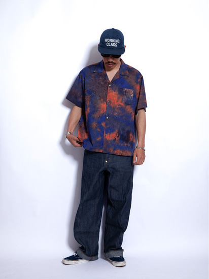 CAPTAINS HELM 「#VACATION TIE-DYE SHIRTS」 タイダイ オープン