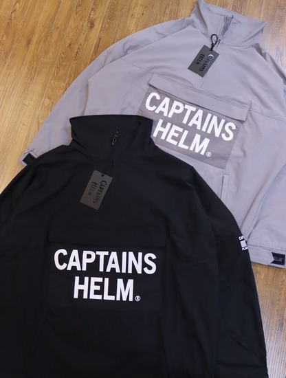 新品未使用【CAPTAINSHELM 】ナイロンジャケット XL キャプテンズヘルム ナイロン ハーフジップ ジャケット