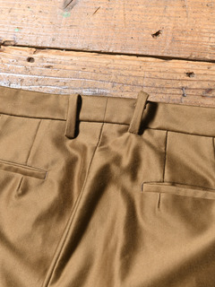 CALEE 「VINTAGE TYPE SERGE FRENCH WORK SLACKS」 ワイドスラックス 
