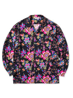 CALEE 「Original ribbon pattern amunzen cloth L/S shirt」 オープン ...