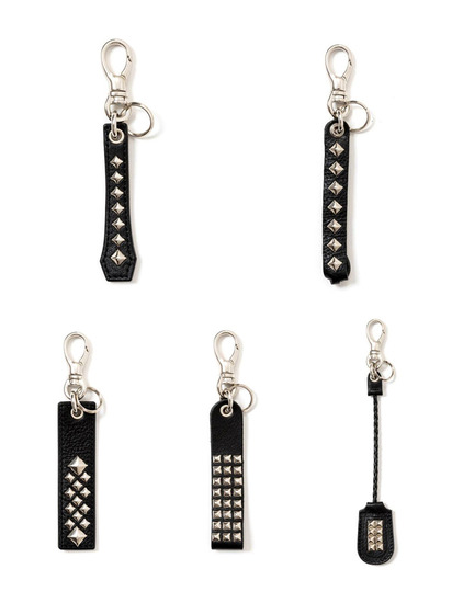 CALEE 「STUDS LEATHER ASSORT KEY RING -TYPE 1-」 レザーキーリング