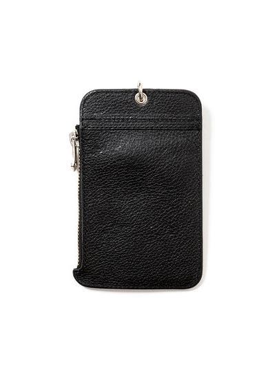 CALEE 「STUDS LEATHER MULTI POUCH ＜REGULAR＞ 」 レザーマルチポーチ