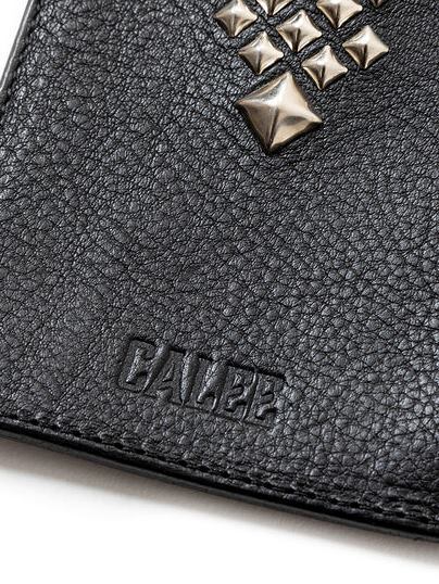 CALEE 「STUDS LEATHER MULTI POUCH ＜REGULAR＞ 」 レザーマルチポーチ