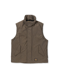 CALEE 「N/T UTILITY PADDED WAIST COAT」 パデッドベスト MASH UP