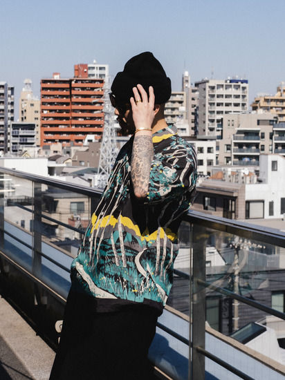 COOTIE 「Rayon Open Collar S/S Shirts」 レーヨン オープン