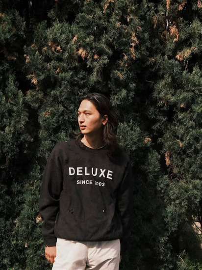 楽天市場】DELUXE デラックス 長袖 トレーナー Sweat