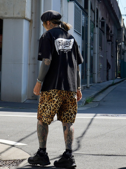 ROUGH AND RUGGED ベースボールシャツメッシュショーツセットアップ ROUGH AND RUGGED ベースボールシャツメッシュショーツセットアップ