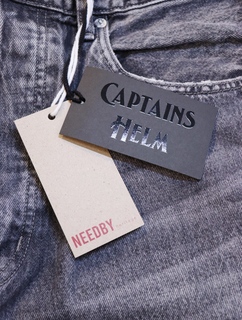 NEEDBY × CAPTAINS HELM 「#HELM WASH RELAX DENIM PANTS」 ウォッシュ