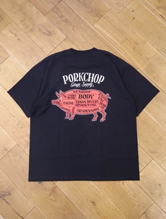PORKCHOP GARAGE SUPPLY 「PORK BACK TEE」 プリントティーシャツ