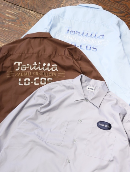 RADIALL 「TORTILLA - OPEN COLLARED SHIRT L/S」 オープンカラー