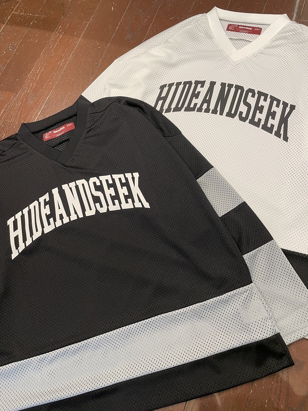 HIDEANDSEEK 「Hockey Shirt」 ロングスリーブホッケーシャツ