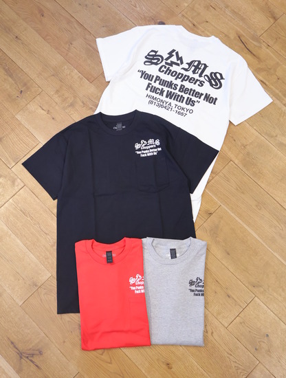 SAMS MOTORCYCLE 「SAMS FWU POCKET TEE」 プリントポケットティーシャツ