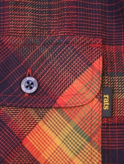 RATS 「MULTI COLOR CHECK SHIRT」 レギュラーカラー チェックシャツ