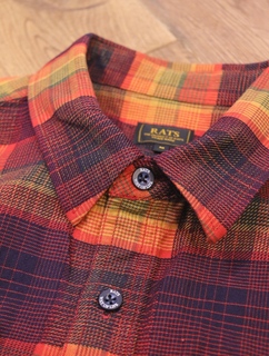 RATS 「MULTI COLOR CHECK SHIRT」 レギュラーカラー チェックシャツ