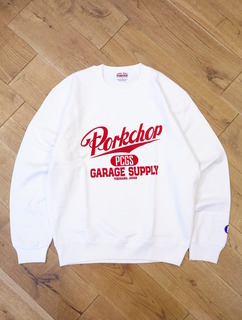 PORKCHOP GARAGE SUPPLY 「SCRIPT COLLEGE SWEAT」 クルーネックスウェット