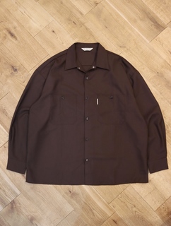 COOTIE 「T/W Work L/S Shirt」 オープンカラー ワークシャツ