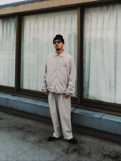 COOTIE 「Polyester Corduroy 2 Tuck Easy Pants 」 コーデュロイ 2