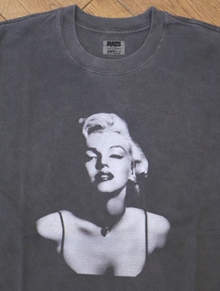 RATS 「MONROE TEE」 ピグメントダイ プリントティーシャツ