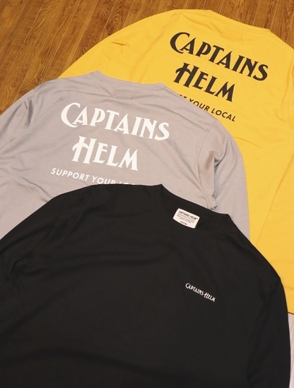 CAPTAINS HELM 「#37.5™ TECH CONFORMITY LOGO LS TEE」 37.5&