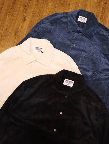 CAPTAINS HELM 「#CORDUROY EASY SHIRT」 コーデュロイイージーシャツ