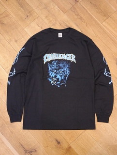 CHALLENGER 「L/S WOLF TEE」 プリントロングスリーブティーシャツ 