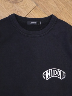 ANTIDOTE BUYERS CLUB 「Fade Wash Crewneck Sweatshirt(Holy Angels