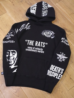RATS 「CRAZY HOODIE」 クロスネックフーディー
