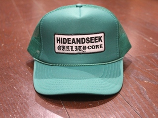 HIDEANDSEEK 「Trucker CAP（23SS）」 メッシュ ベースボールキャップ