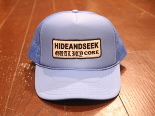 HIDEANDSEEK 「Trucker CAP（23SS）」 メッシュ ベースボールキャップ