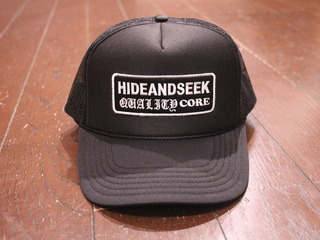 HIDEANDSEEK 「Trucker CAP（23SS）」 メッシュ ベースボールキャップ