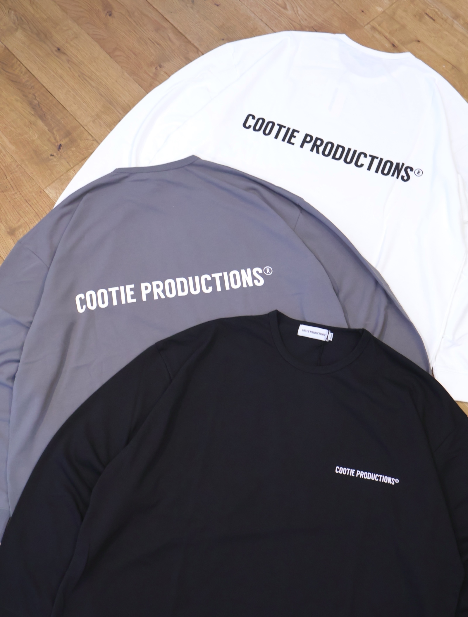COOTIE 「Dry Tech Jersey Oversized L/S Tee」 オーバーサイズ ロング