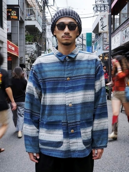 RADIALL 「EL CAMINO - CHORE SHIRT L/S 」 メキシカンジャガード