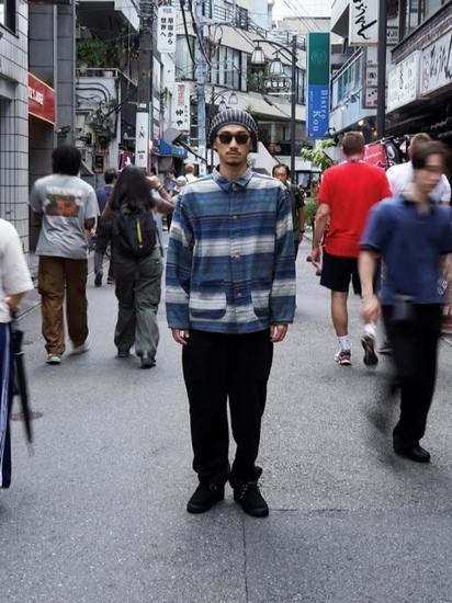 RADIALL 「EL CAMINO - CHORE SHIRT L/S 」 メキシカンジャガード