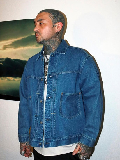 RADIALL 「CLASSIC 350 TOP - TRACKER JACKET 〈LIGHT INDIGO