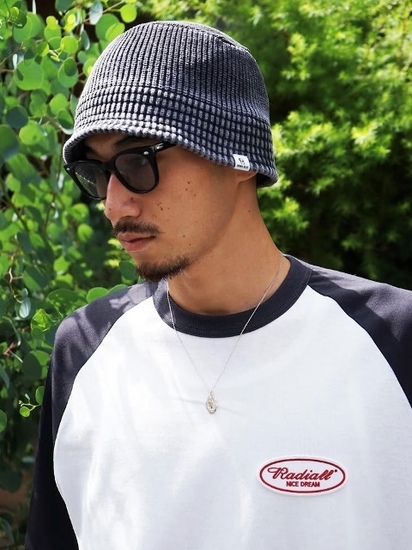 RADIALL 「TRIPS −CRUSHER HAT」 ピグメントダイ クラッシャーハット