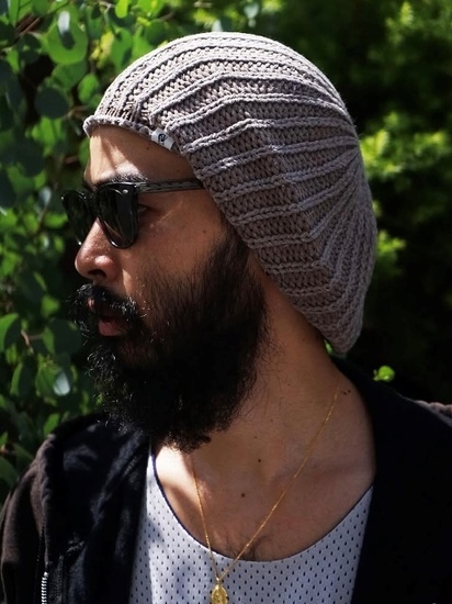 RADIALL 「LUDWIG −TAM CAP」 ピグメントダイ コットンニットタム