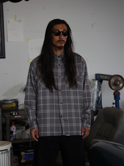 requal シャツ RADIALL 「CUTLASS - REGULAR COLLARED SHIRT L/S 」 フランネル