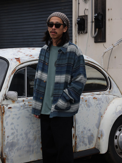RADIALL 「EL CAMINO - CHORE SHIRT L/S 」 メキシカンジャガード