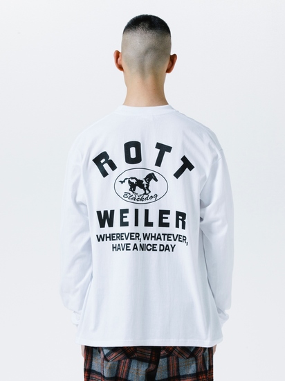 ROTTWEILER 「HORSE LS TEE」 プリント ロングスリーブティー