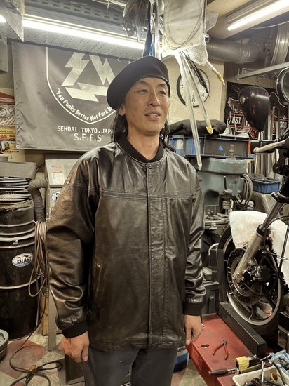 SAMS MOTORCYCLE 「LEATHER DERBY JACKET」 レザーダービー