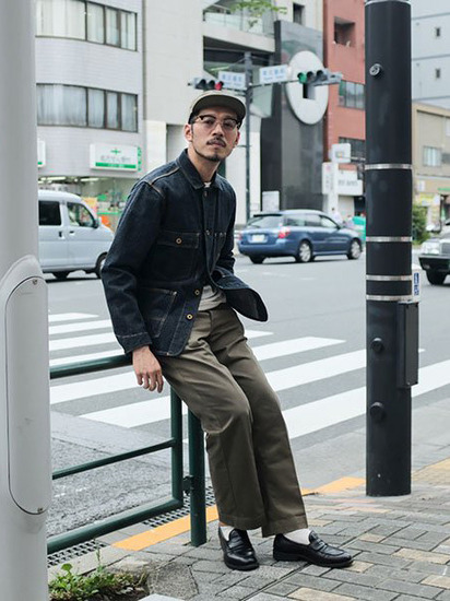 TROPHY CLOTHING  Dirt Denim Coverall デニムカバーオール