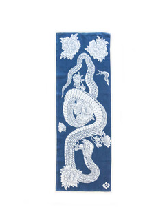 VERSION 「蛇と牡丹 三すくみ -TENUGUI」 手拭い