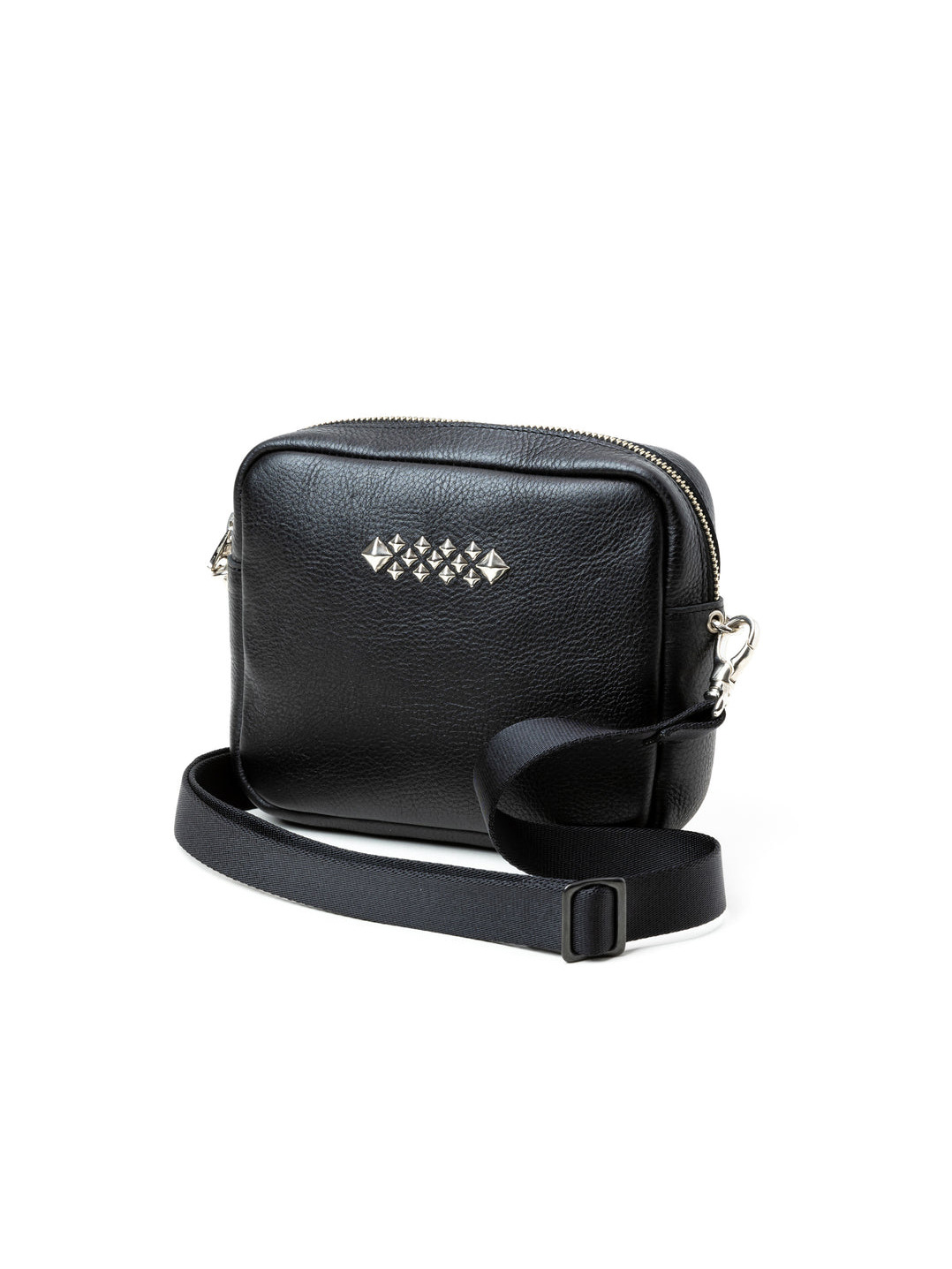 CALEE 「STUDS LEATHER SHOULDER BAG ＜BOX TYPE＞」 レザーショルダー